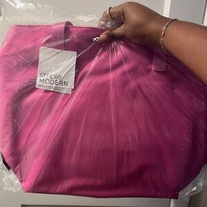NWT Simple Modern Pink Medium Harper Tote